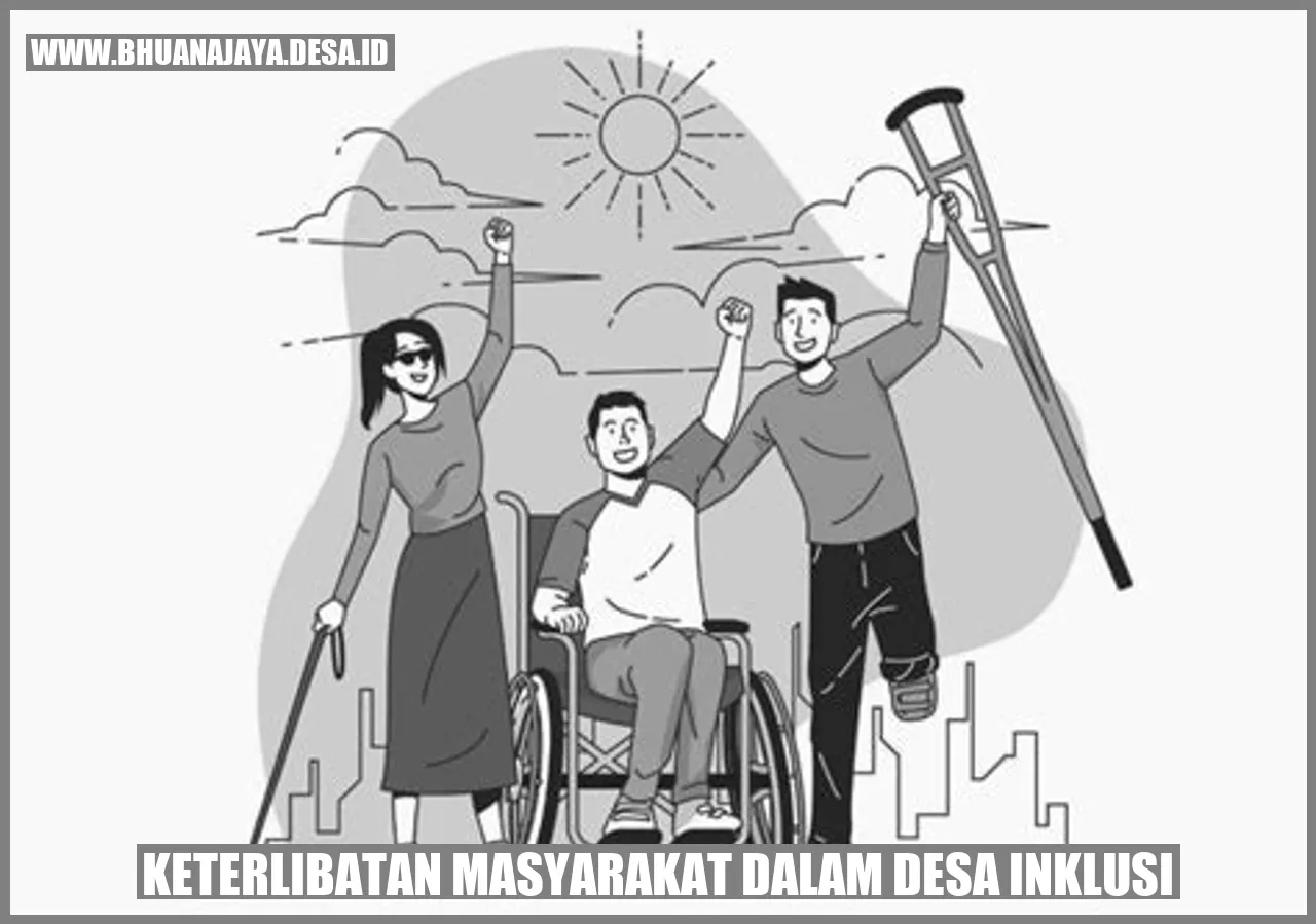 Keterlibatan masyarakat dalam desa inklusi