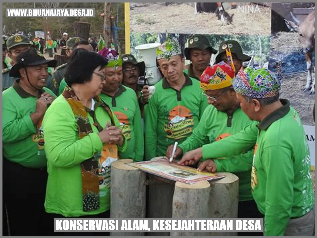 Gambar Konservasi Alam, Kesejahteraan Desa
