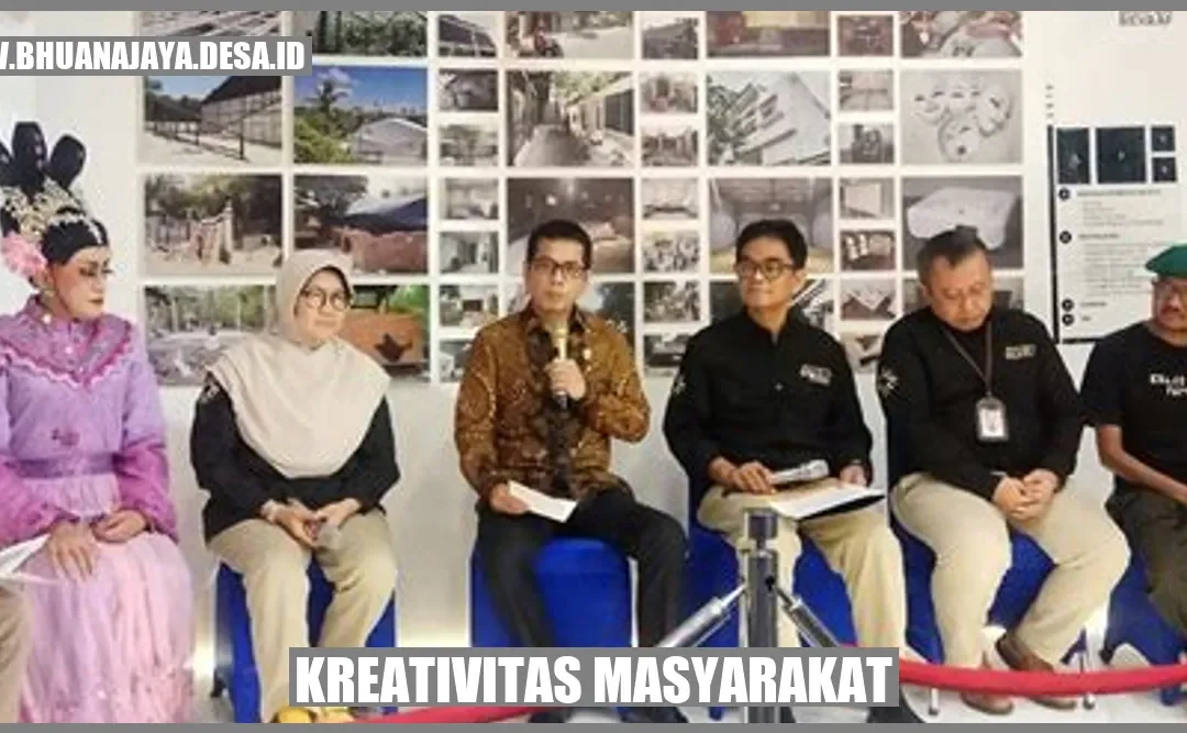 Manfaat Kreativitas Masyarakat untuk Pembangunan