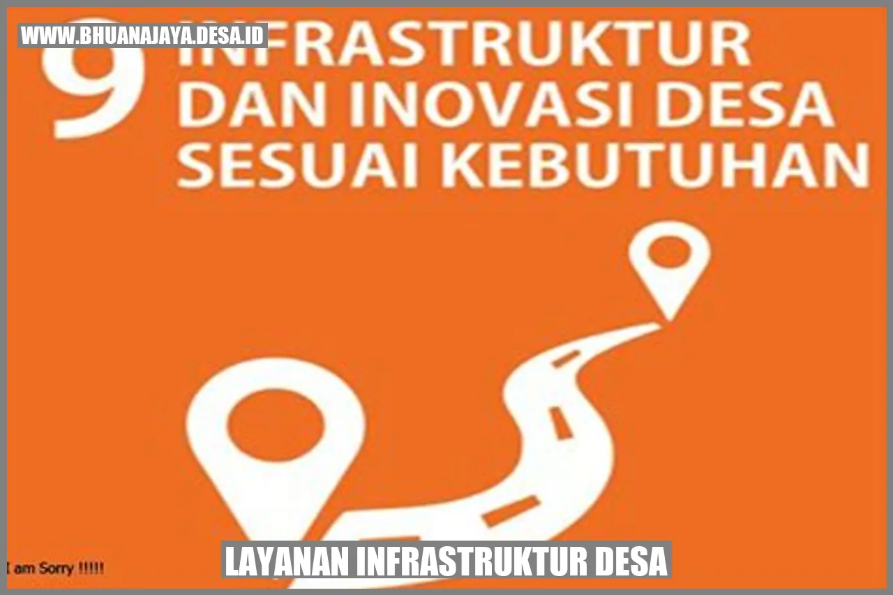 Layanan Infrastruktur Desa