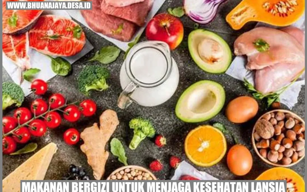 Makanan Ajaib Lansia: Umur Panjang dan Sehat