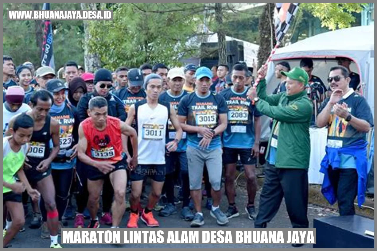 Maraton Lintas Alam Desa Bhuana Jaya