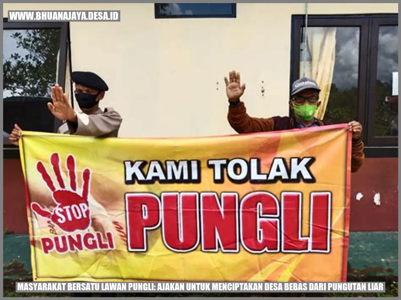 Ilustrasi Masyarakat Bersatu Lawan Pungli: Ajakan untuk Menciptakan Desa Bebas dari Pungutan Liar