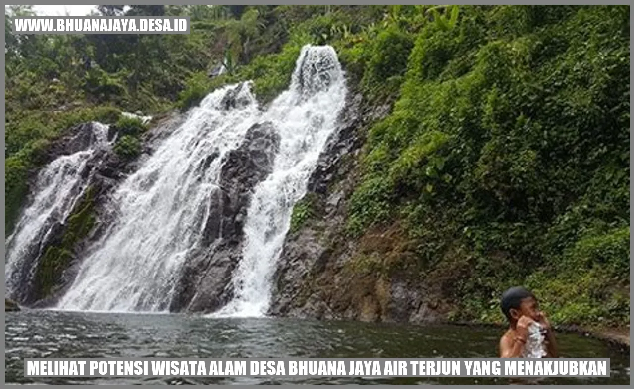 Melihat Potensi Wisata Alam Desa Bhuana Jaya: Air Terjun yang Menakjubkan