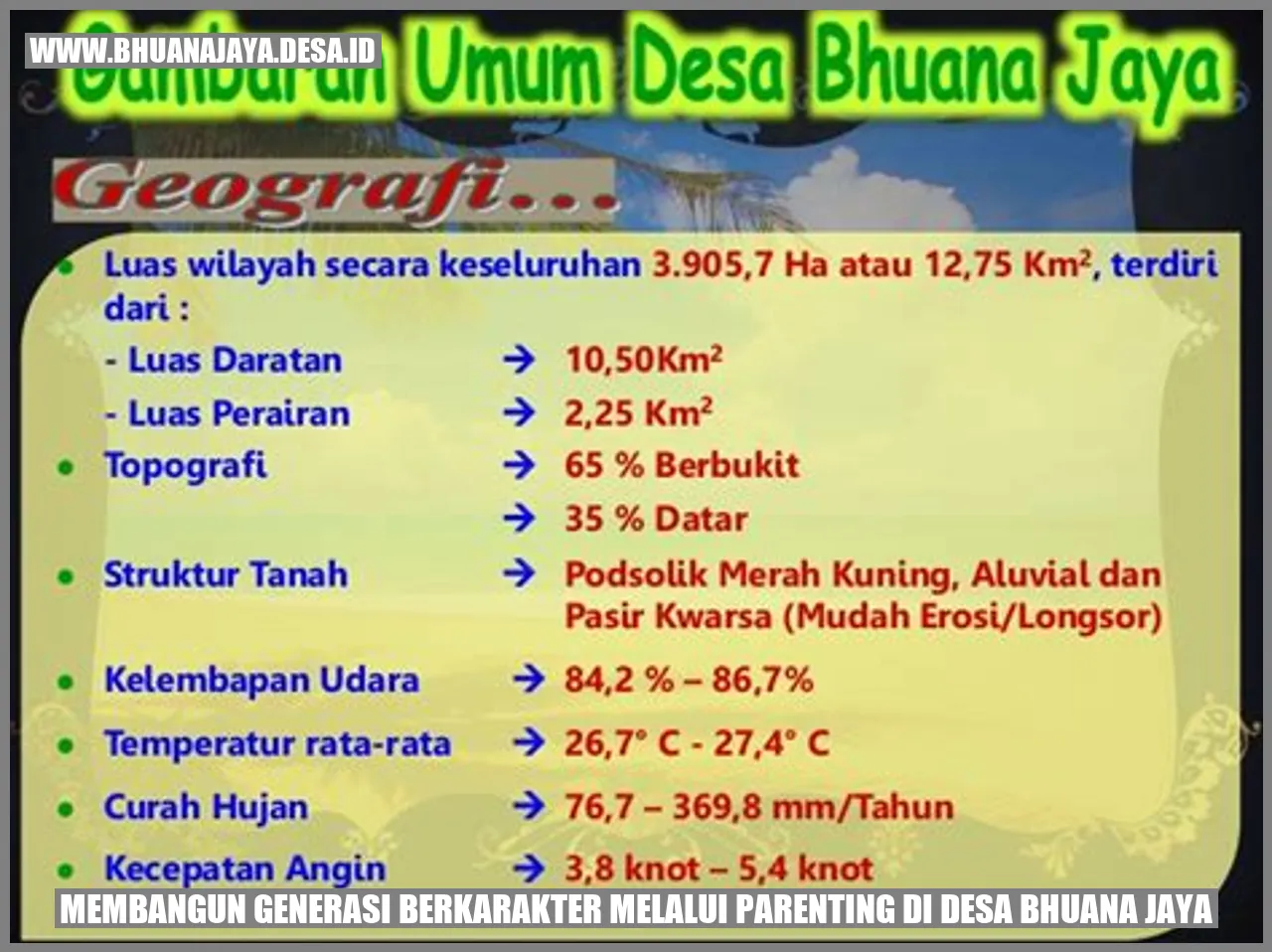Membangun Generasi Berkarakter melalui Parenting di Desa Bhuana Jaya