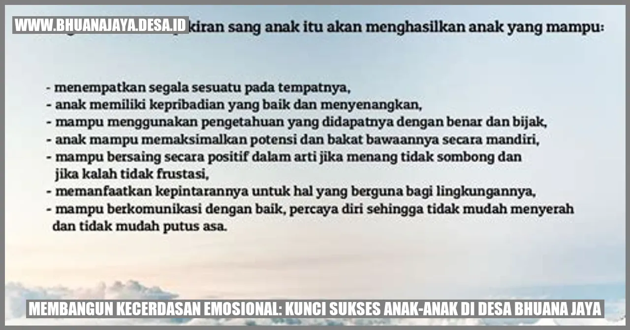 Kecerdasan Emosional
