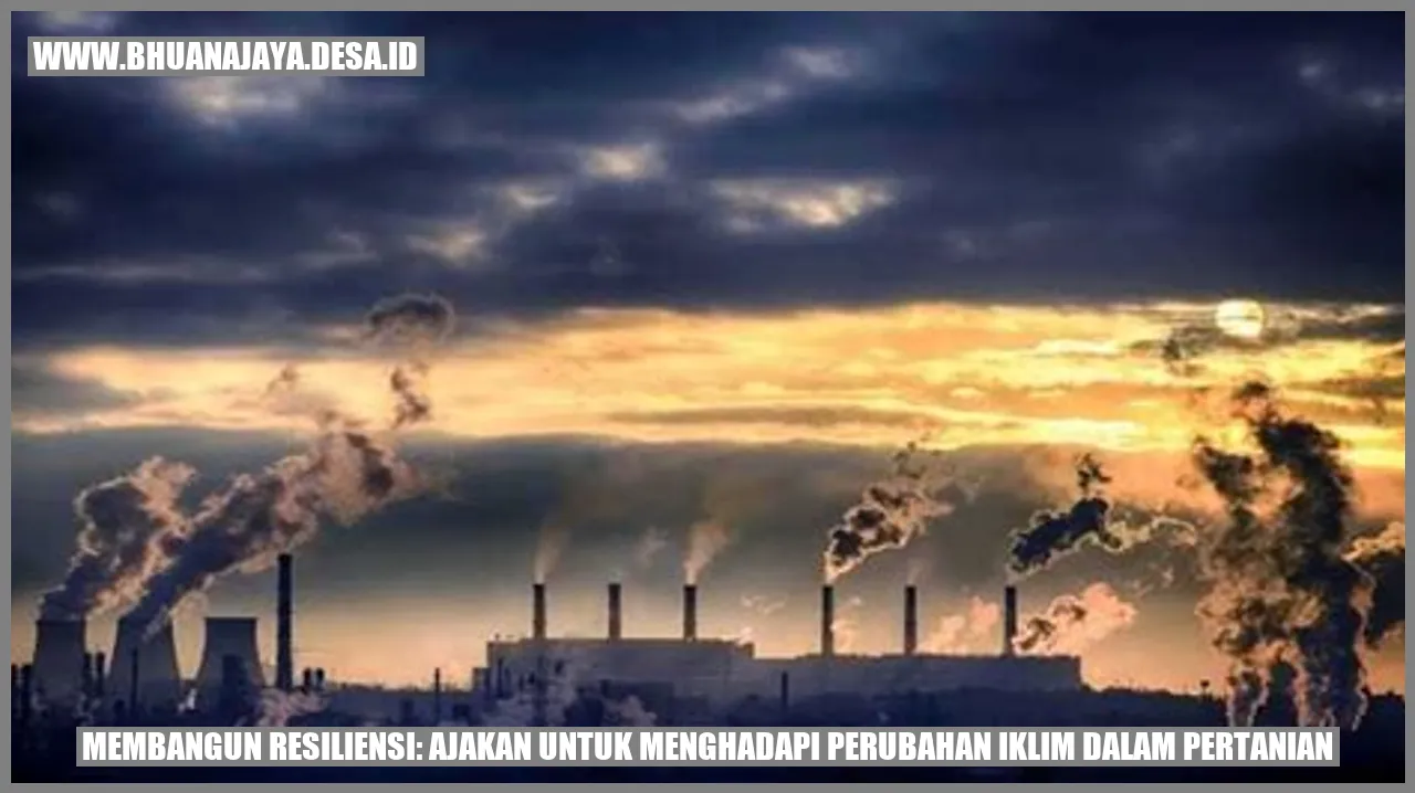 Membangun Resiliensi: Ajakan untuk Menghadapi Perubahan Iklim dalam Pertanian