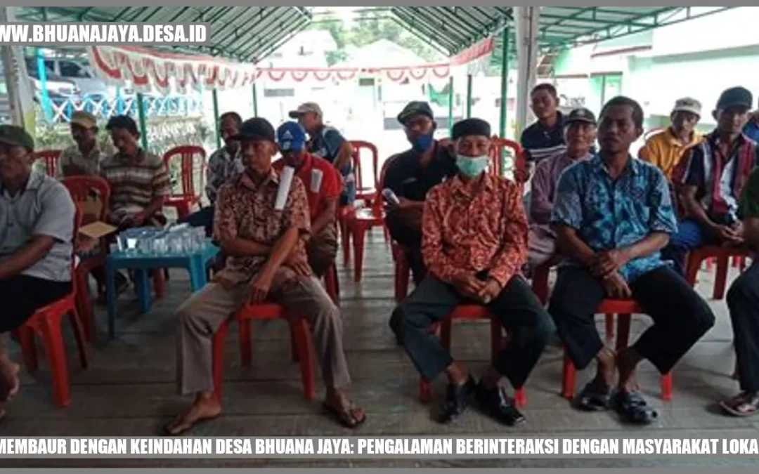 Membaur dengan Keindahan Desa Bhuana Jaya: Pengalaman Berinteraksi dengan Masyarakat Lokal