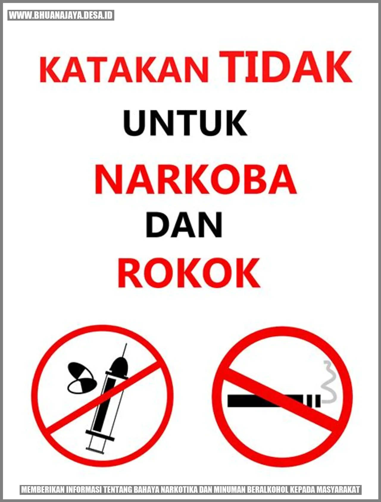 Gambar tentang bahaya narkotika dan minuman beralkohol