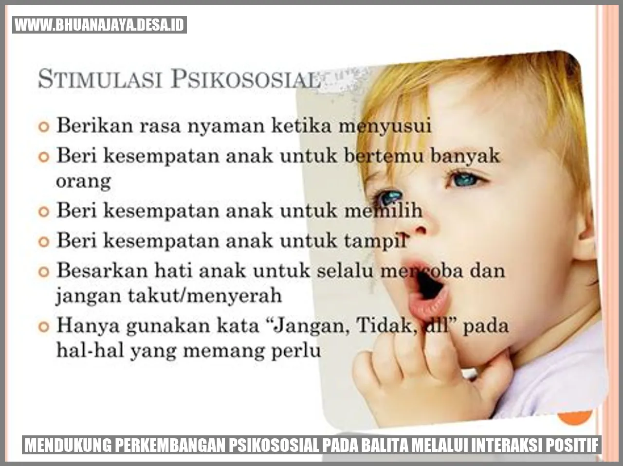Mendukung Perkembangan Psikososial pada Balita melalui Interaksi Positif