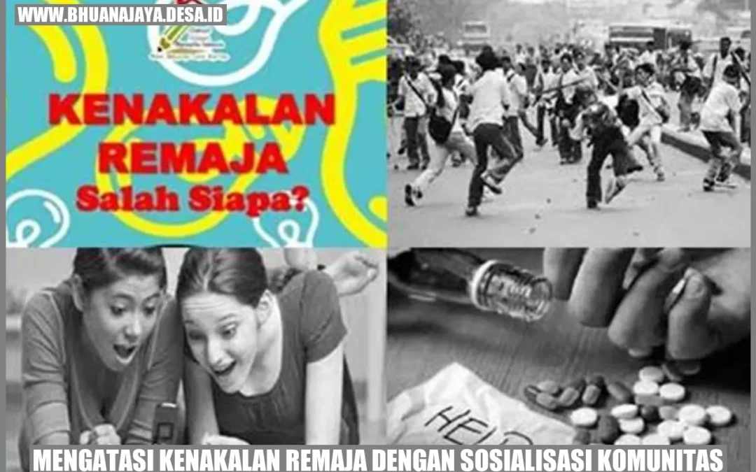 Mengatasi Kenakalan Remaja dengan Sosialisasi Komunitas