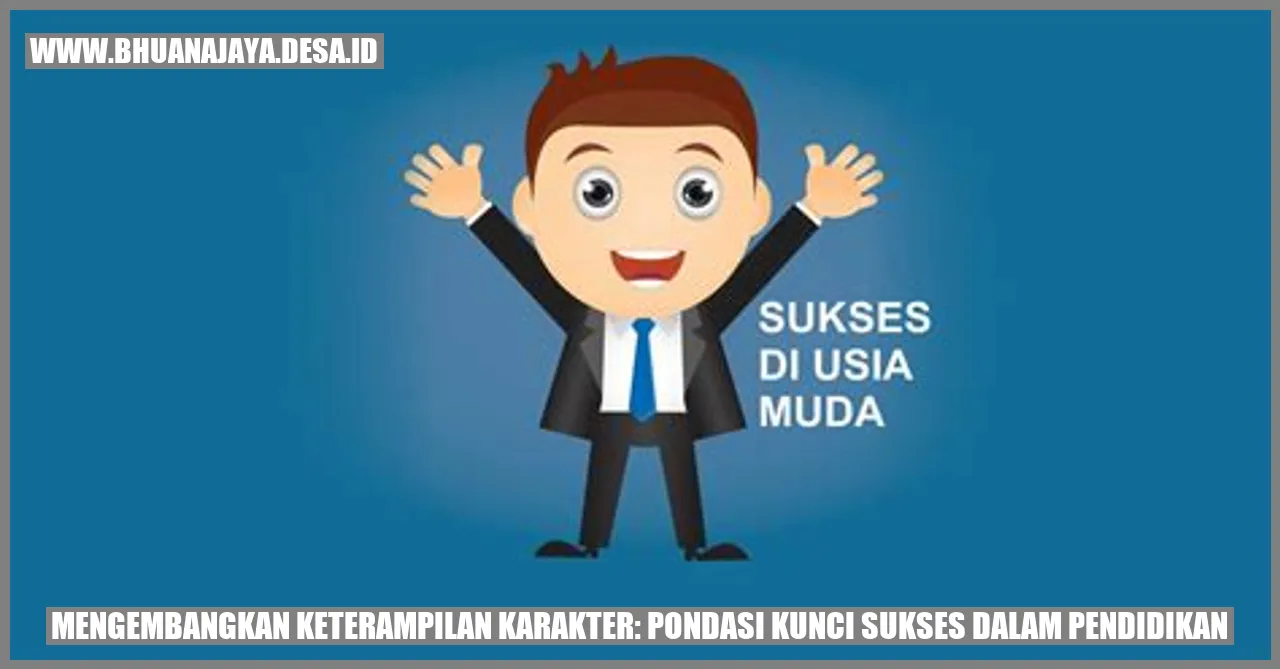 Gambar mengembangkan keterampilan karakter