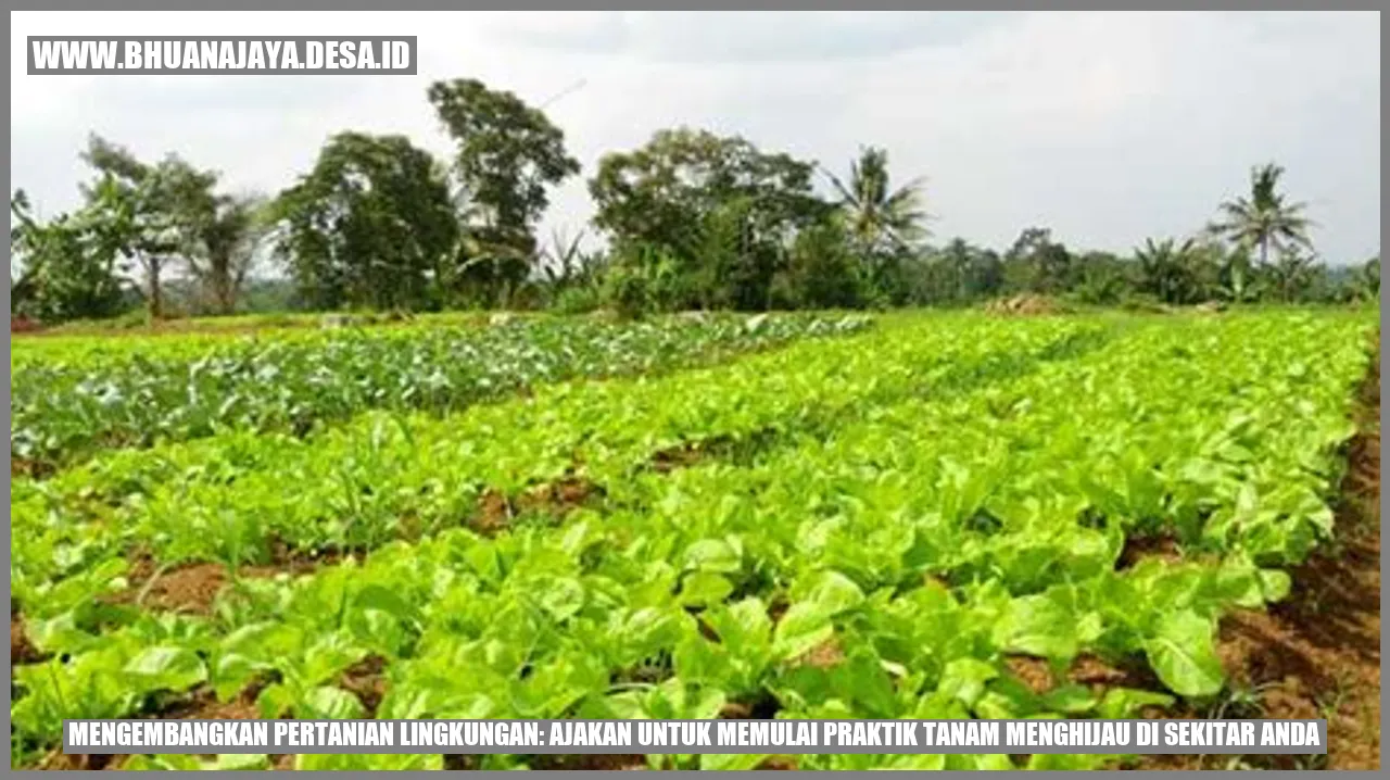 Gambar Pertanian Lingkungan