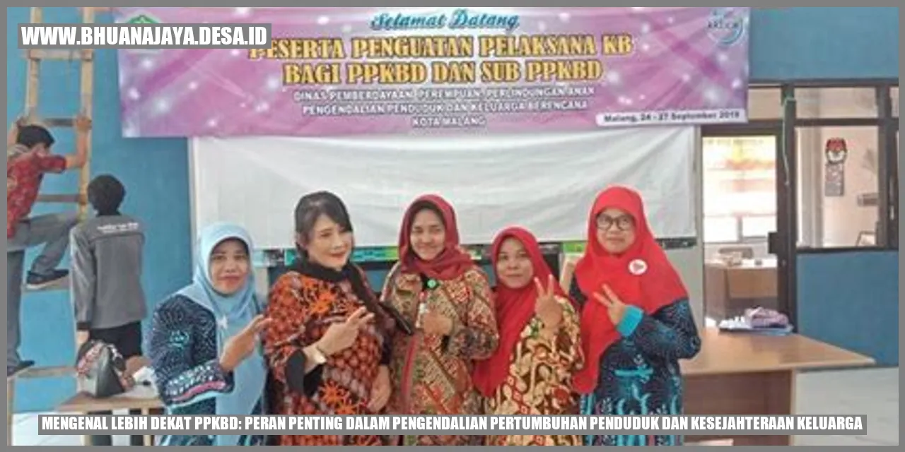 Mengenal Lebih Dekat PPKBD: Peran Penting dalam Pengendalian Pertumbuhan Penduduk dan Kesejahteraan Keluarga