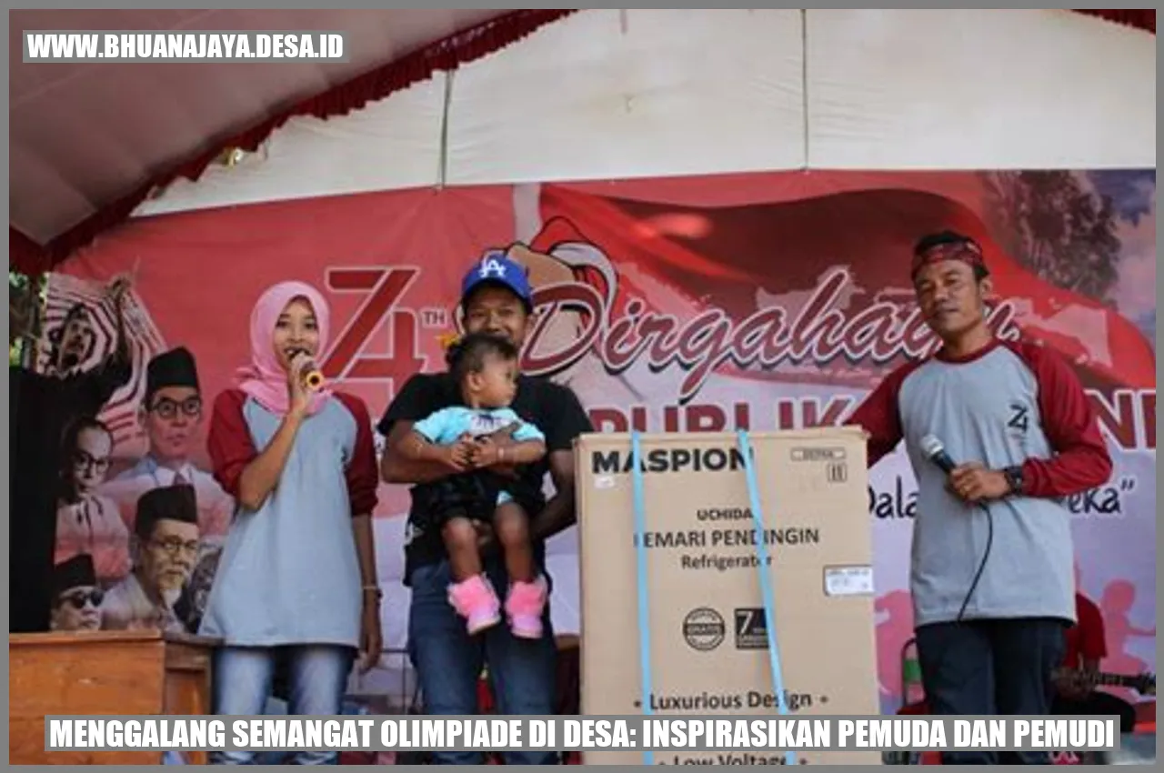 Menggalang Semangat Olimpiade di Desa: Inspirasikan Pemuda dan Pemudi