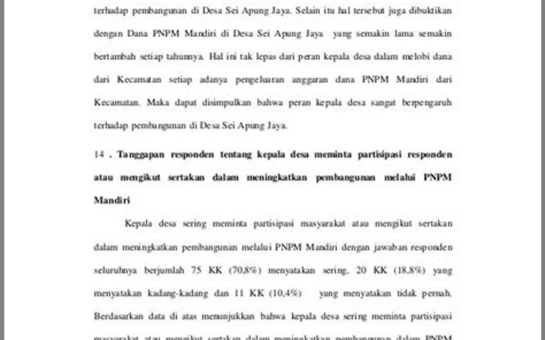 Mengoptimalkan Peran Kepala Desa dalam Menegakkan Kedisiplinan