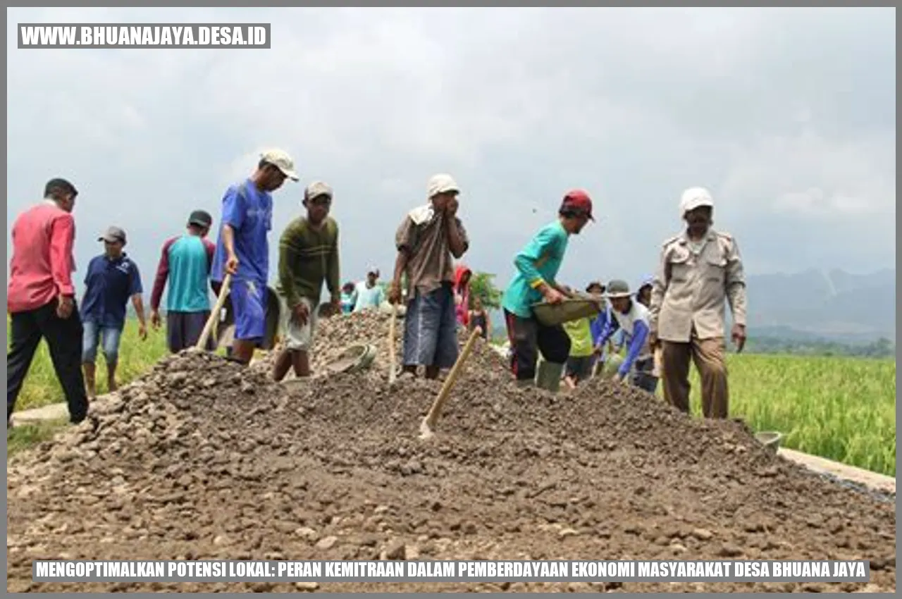 Mengoptimalkan Potensi Lokal: Peran Kemitraan dalam Pemberdayaan Ekonomi Masyarakat Desa Bhuana Jaya