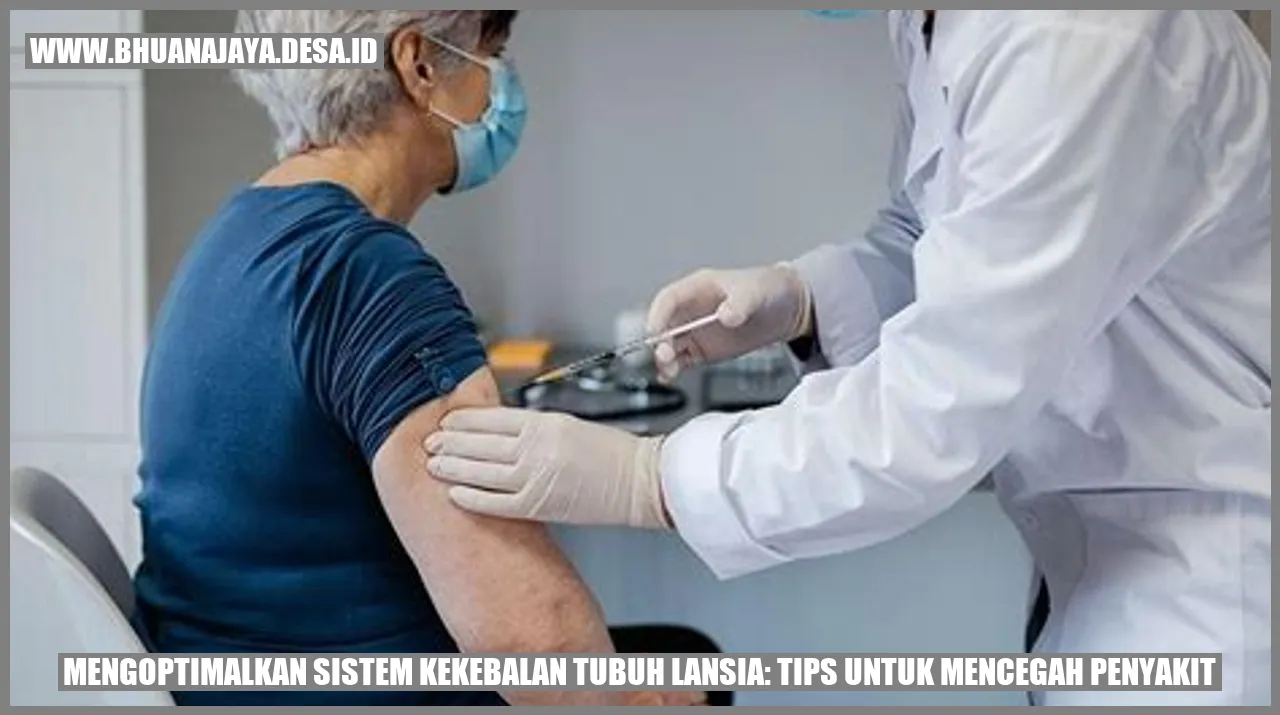 Mengoptimalkan Sistem Kekebalan Tubuh Lansia: Tips untuk Mencegah Penyakit