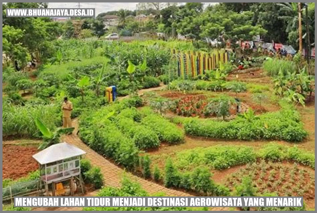 Mengubah Lahan Tidur Menjadi Destinasi Agrowisata yang Menarik