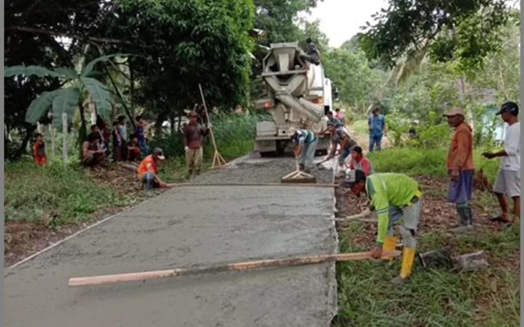 Meningkatkan Akses Transportasi: Desa Bhuana Jaya Memperbaiki Infrastruktur Jalan