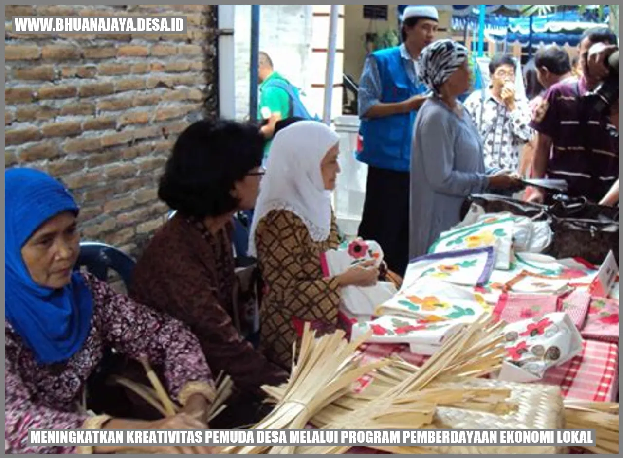 Meningkatkan Kreativitas Pemuda Desa melalui Program Pemberdayaan Ekonomi Lokal