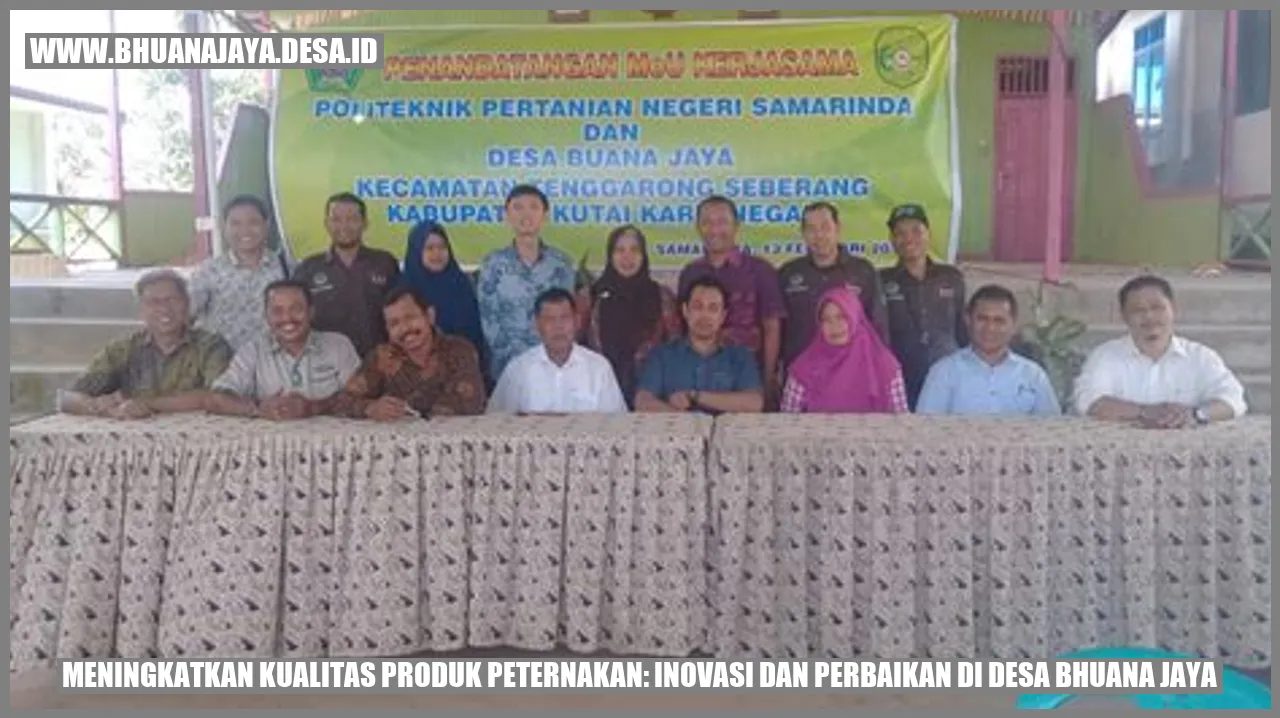 Meningkatkan Kualitas Produk Peternakan: Inovasi dan Perbaikan di Desa Bhuana Jaya