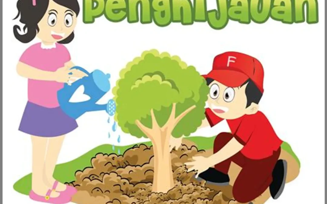 Program Penanaman Pohon untuk Menjaga Keseimbangan Ekosistem di Desa Tanjungsari