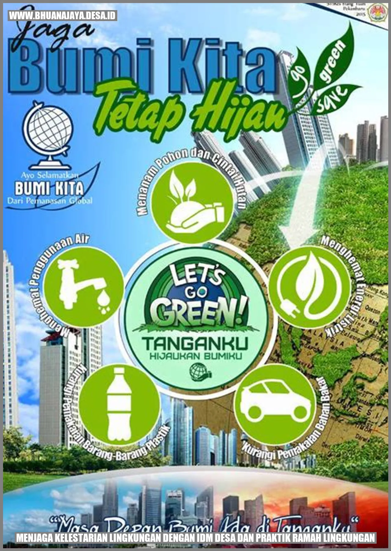 Menjaga Kelestarian Lingkungan dengan IDM Desa dan Praktik Ramah Lingkungan