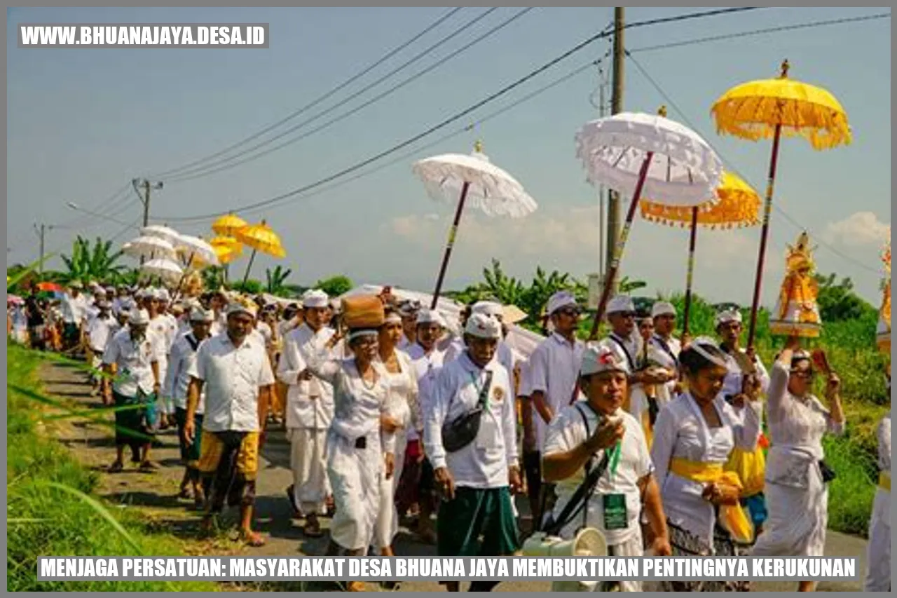 Gambar Masyarakat Desa Bhuana Jaya
