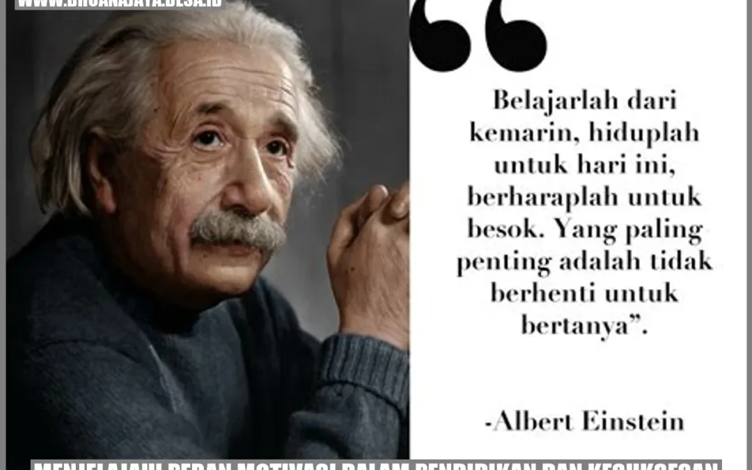 Menjelajahi Peran Motivasi dalam Pendidikan dan Kesuksesan