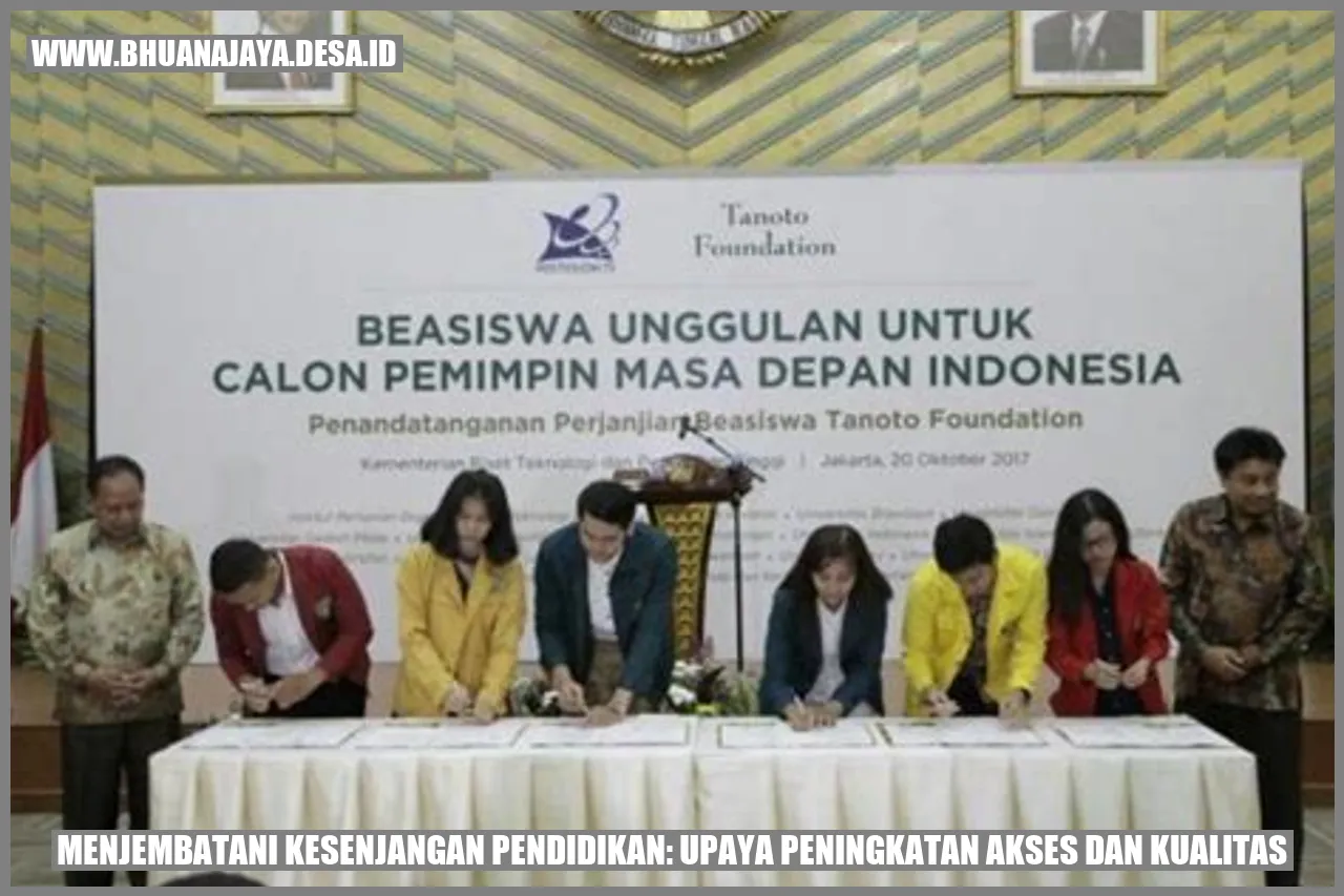 Menjembatani Kesenjangan Pendidikan: Upaya Peningkatan Akses dan Kualitas
