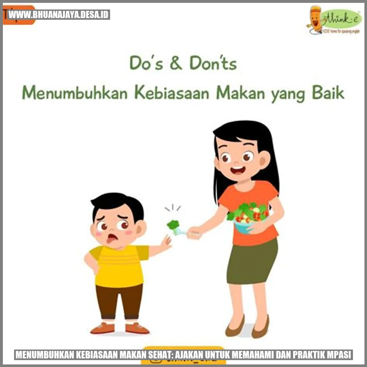 Menumbuhkan Kebiasaan Makan Sehat: Ajakan untuk Memahami dan Praktik MPASI