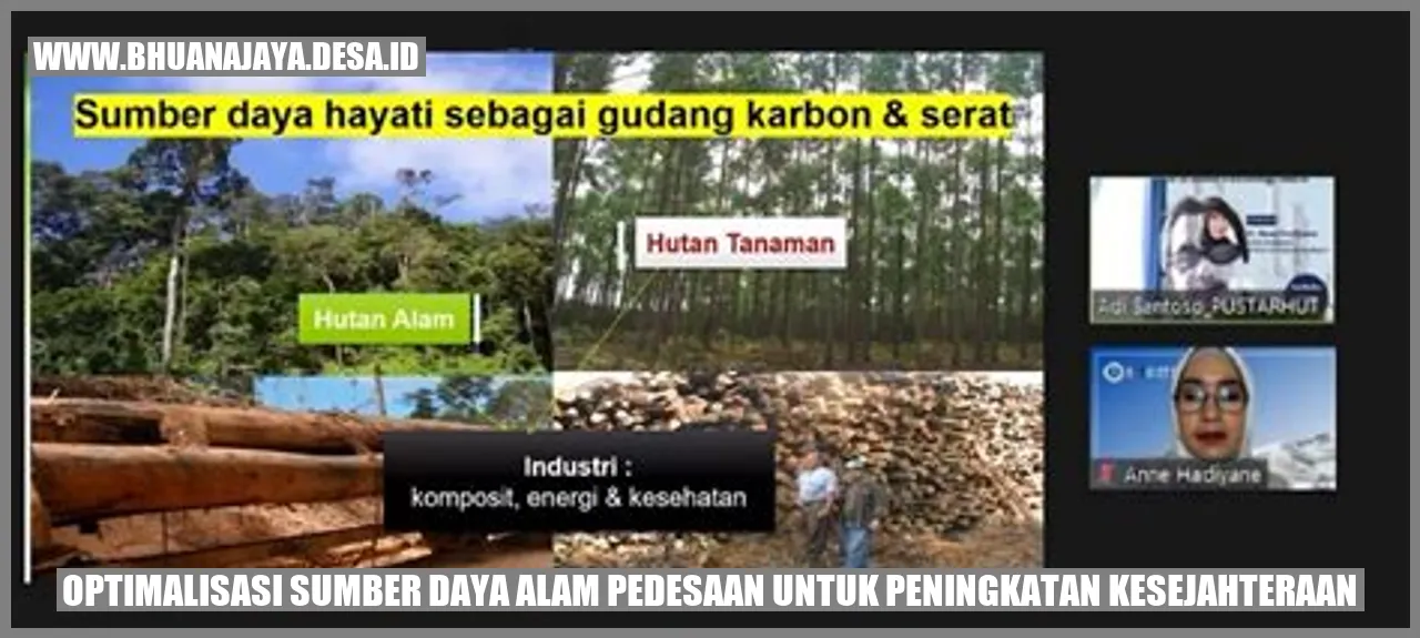 Optimalisasi Sumber Daya Alam Pedesaan untuk Peningkatan Kesejahteraan