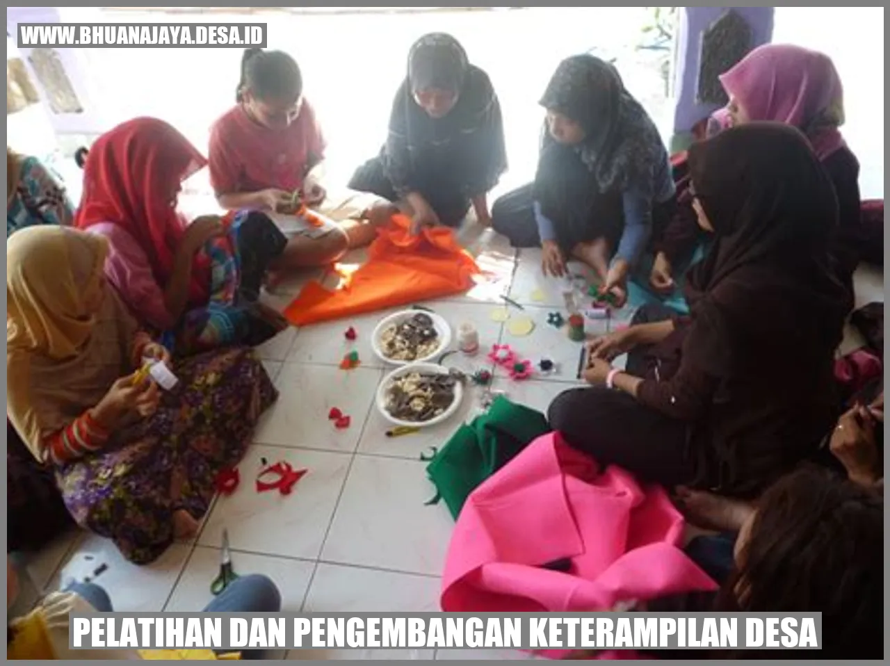 Pelatihan dan pengembangan keterampilan desa