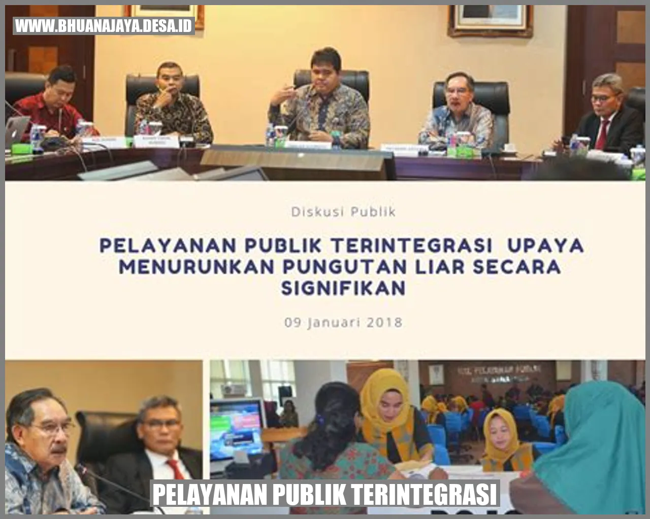 Pelayanan publik terintegrasi