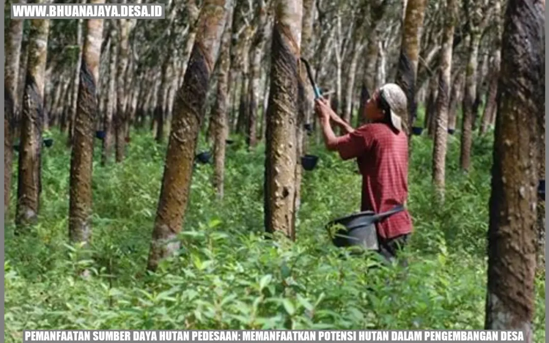 Pemanfaatan Sumber Daya Hutan Pedesaan: Memanfaatkan Potensi Hutan dalam Pengembangan Desa