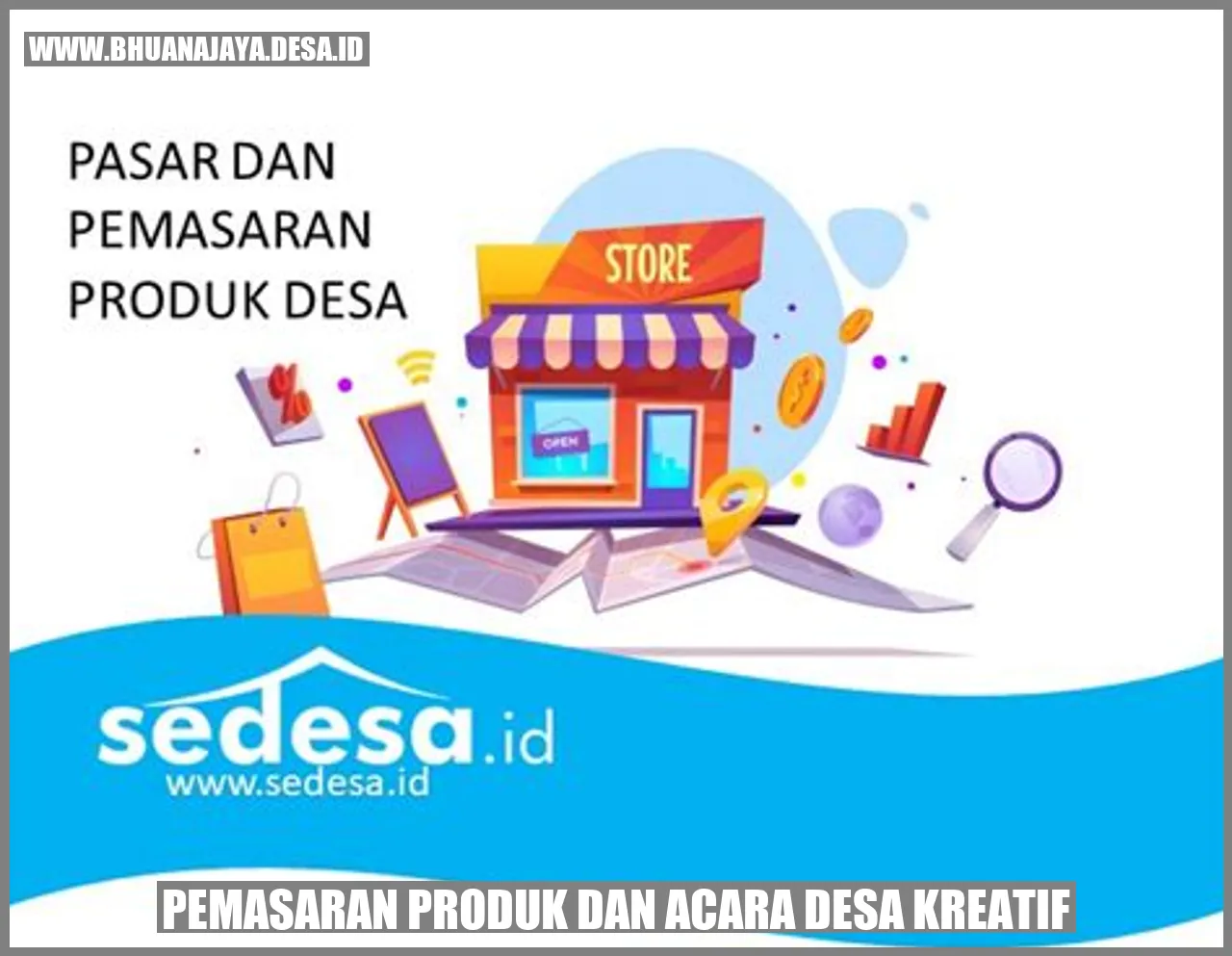 Pemasaran Produk dan Acara Desa Kreatif