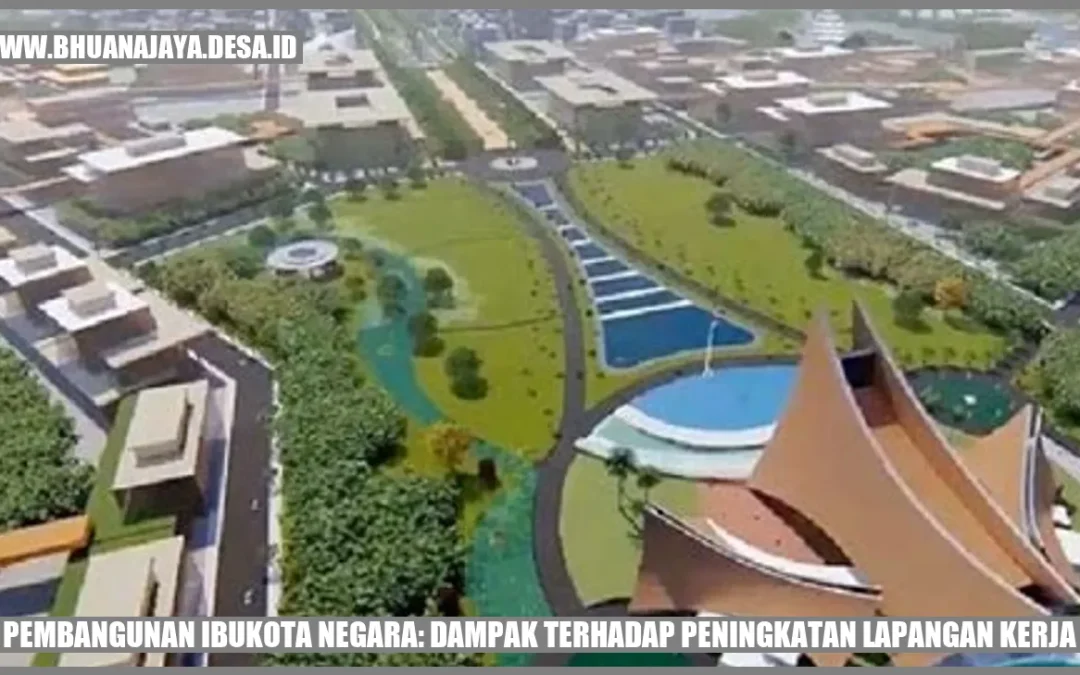 Pembangunan Ibukota Negara: Dampak Terhadap Peningkatan Lapangan Kerja