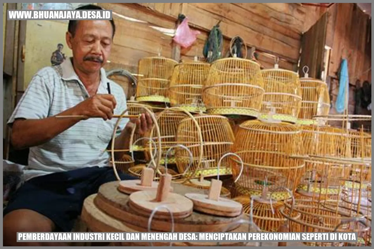 Industri Kecil dan Menengah Desa