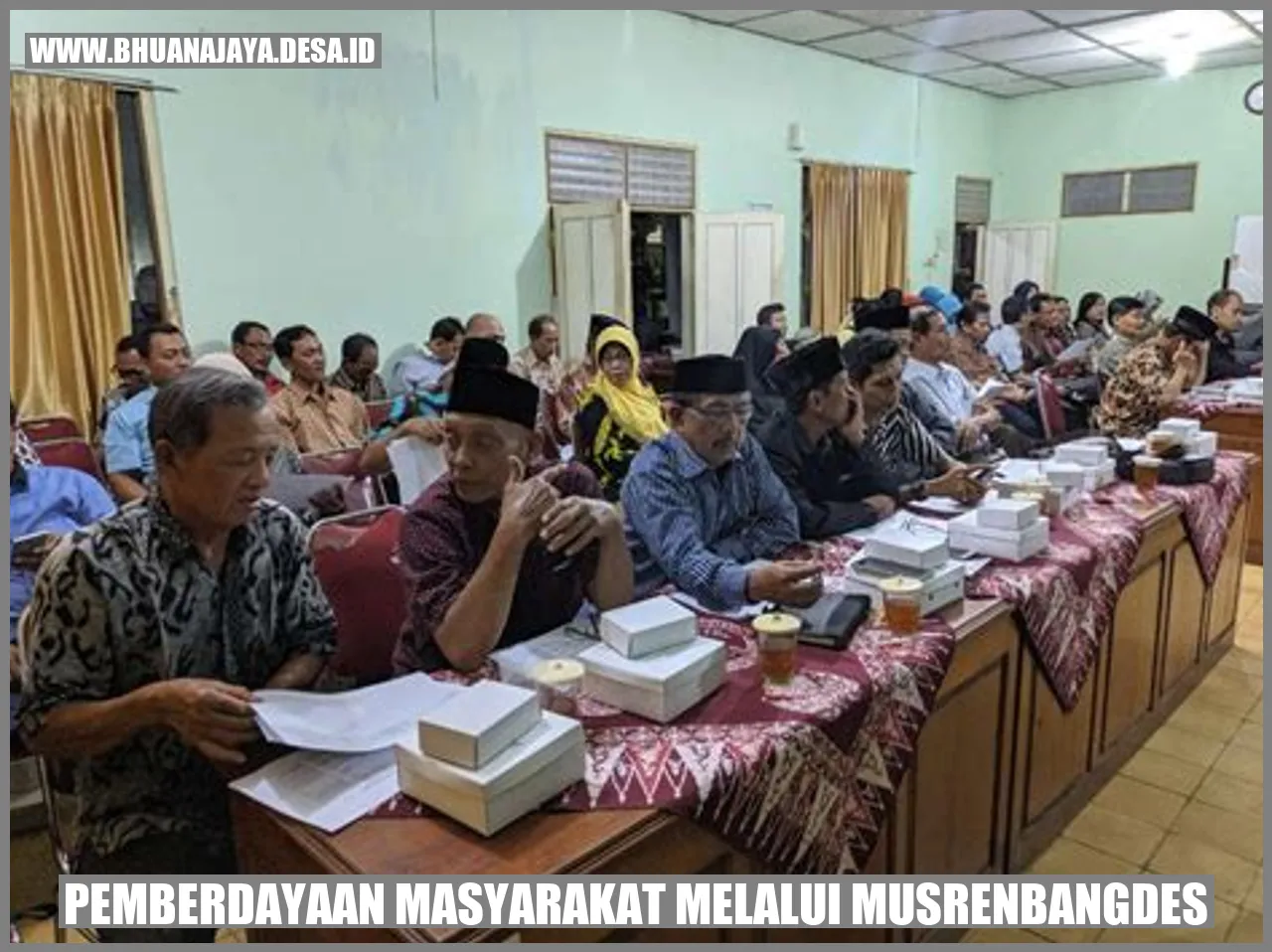 Pemberdayaan masyarakat melalui musrenbangdes