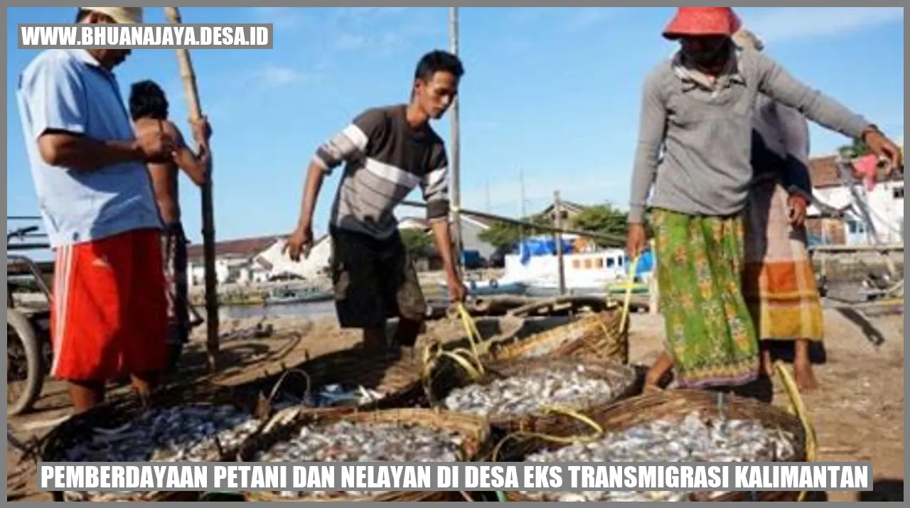 Pemberdayaan petani dan nelayan di desa eks transmigrasi Kalimantan