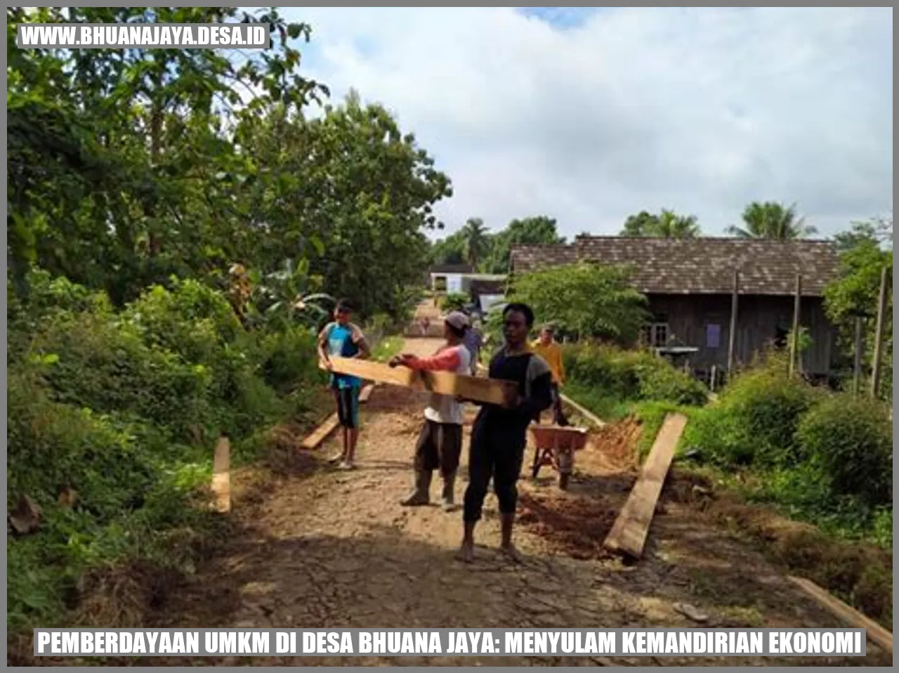 Gambar Pemberdayaan UMKM di Desa Bhuana Jaya: Menyulam Kemandirian Ekonomi