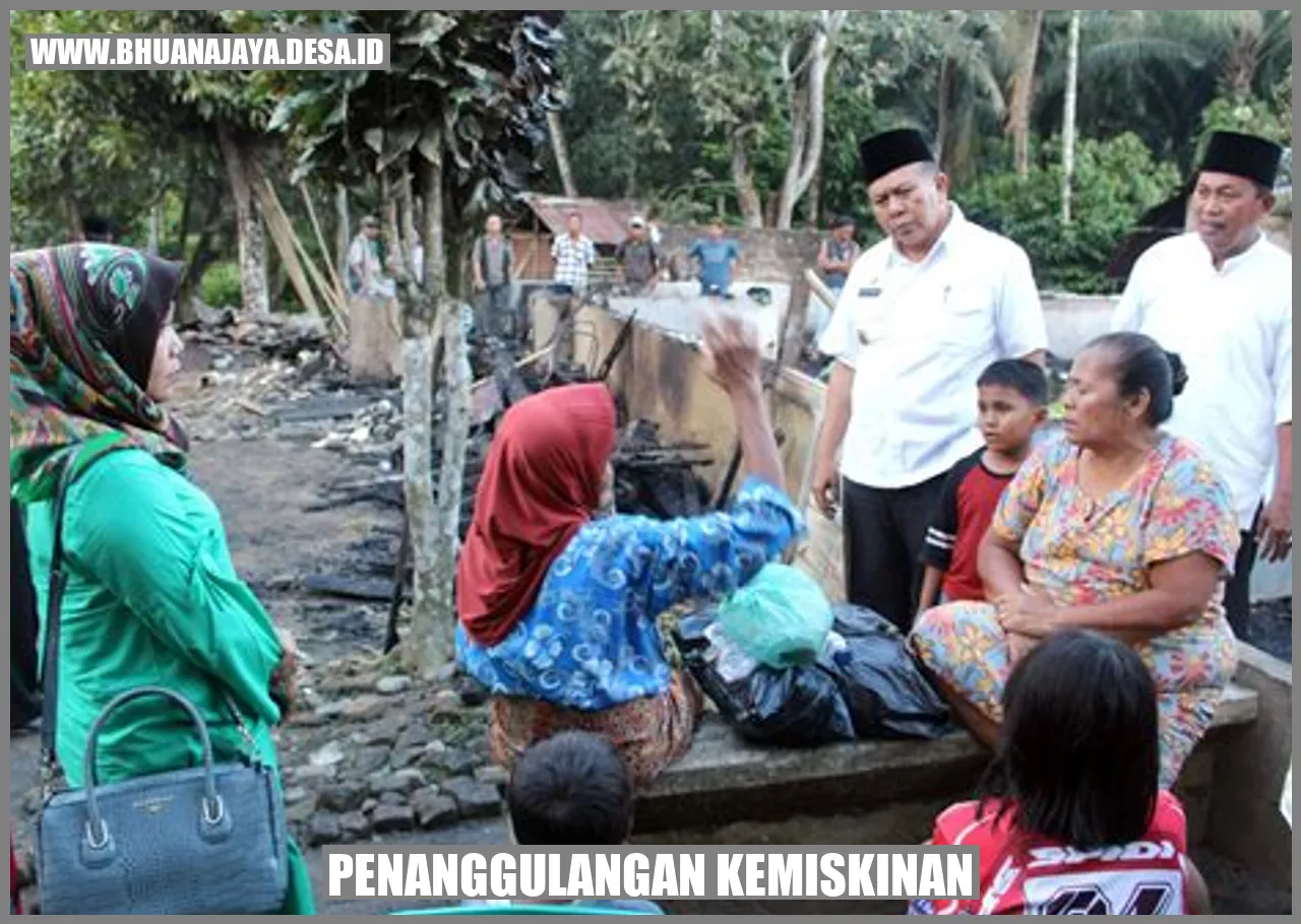 Penanggulangan kemiskinan