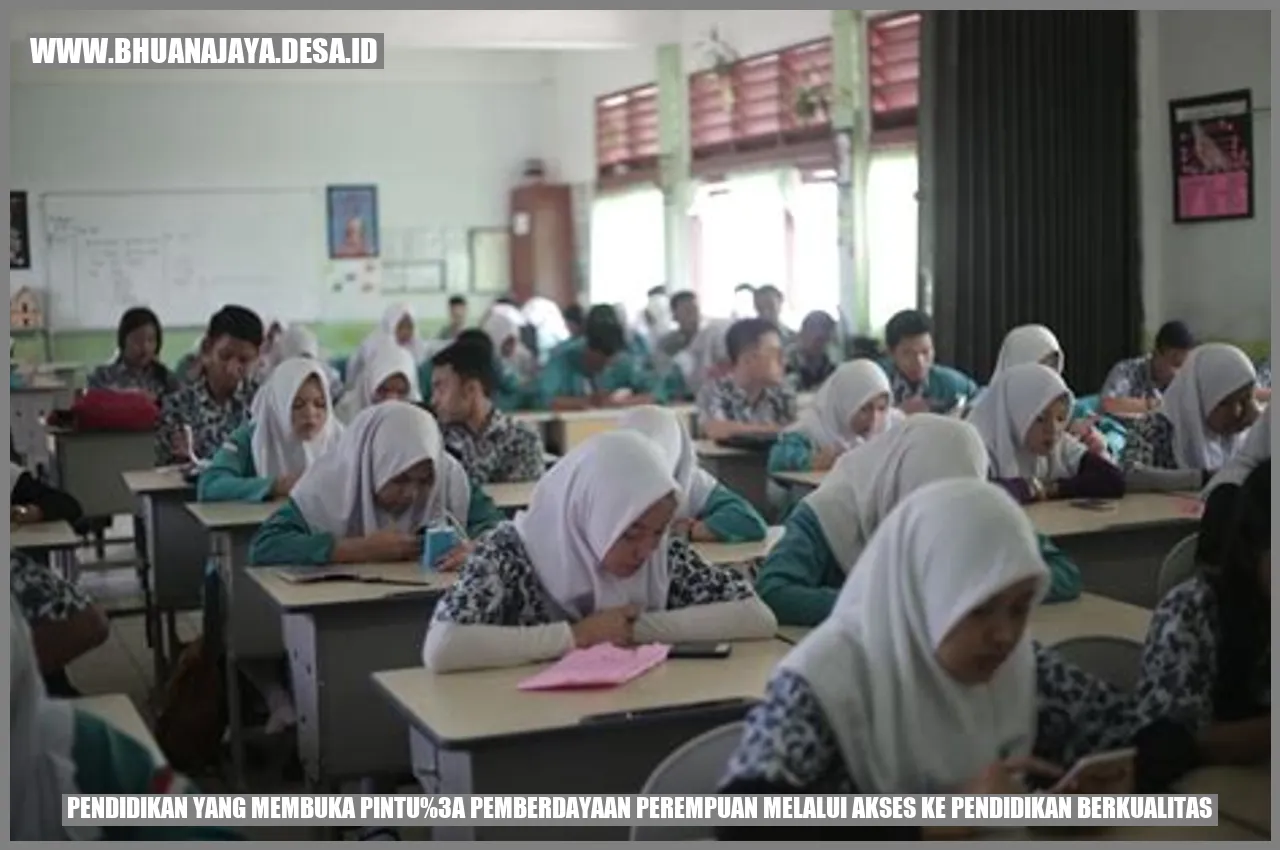 Pendidikan yang Membuka Pintu: Pemberdayaan Perempuan melalui Akses ke Pendidikan Berkualitas