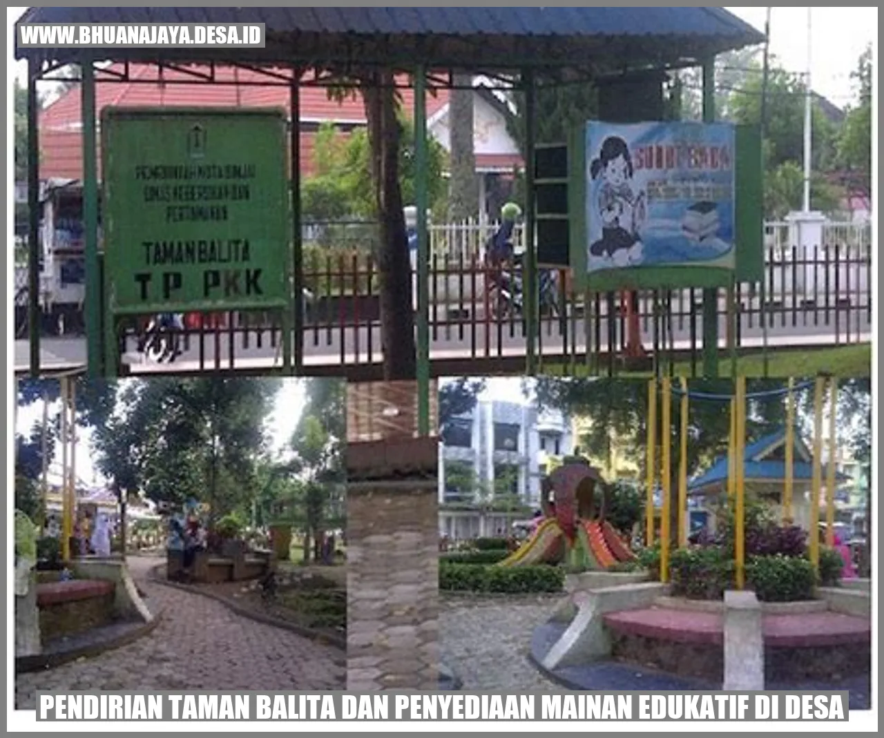 Pendirian Taman Balita dan Penyediaan Mainan Edukatif di Desa