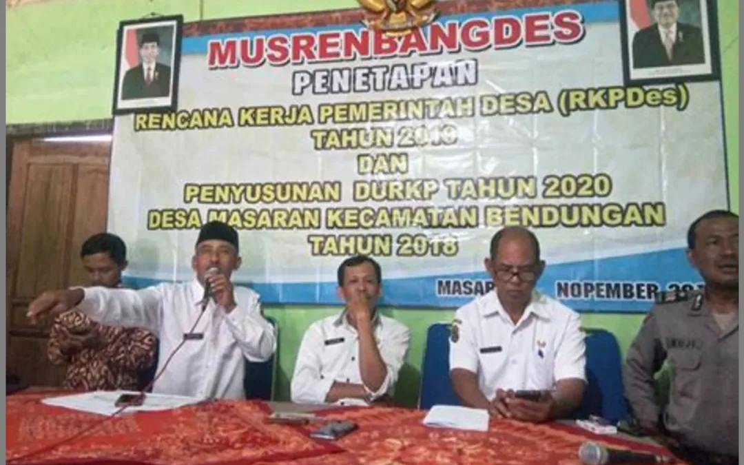 Penentuan Prioritas Program Pembangunan Desa dalam Musrenbangdes
