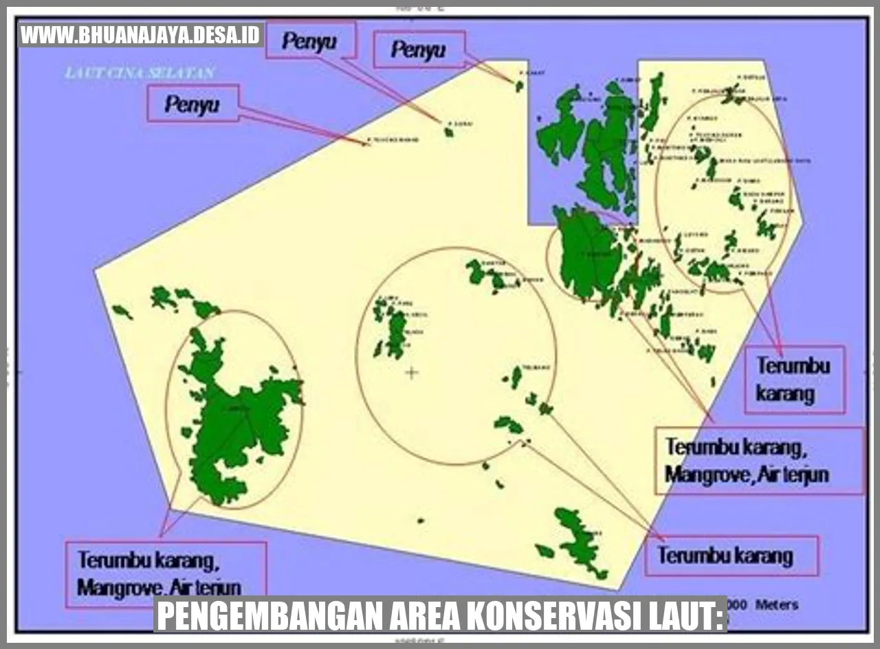 Pengembangan area konservasi laut