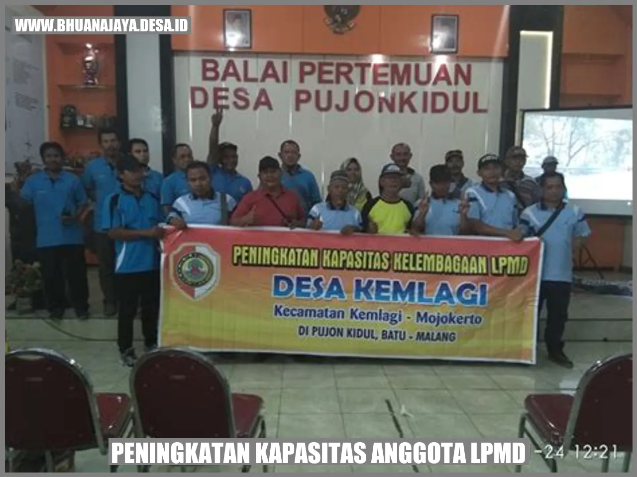 Peningkatan kapasitas anggota LPMD