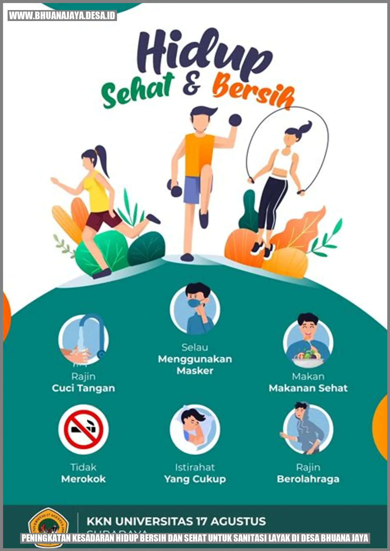 Peningkatan Kesadaran Hidup Bersih dan Sehat untuk Sanitasi Layak di Desa Bhuana Jaya