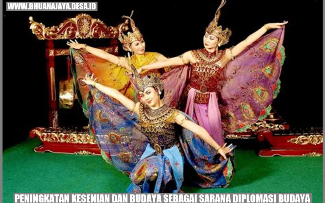 Peningkatan Kesenian dan Budaya sebagai Sarana Diplomasi Budaya